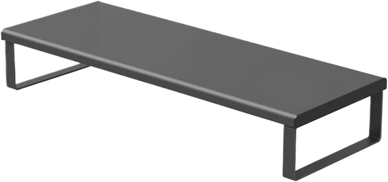 60CM Extended Monitor Stand Riser, Metal Desktop Platform, Supports 50KG Load, Compatible for Laptops and Monitors