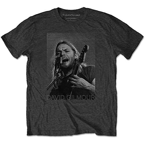 T-shirt XXL unisexe gris haut graphique à manches courtes motif microphone
