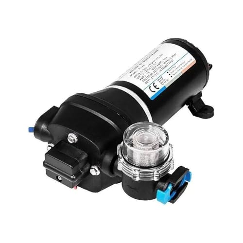 Engine Water Pump 12V Diaphragm Water 17L/Min 40PSI High Pressure Automatic Self Priming Misting Booster Pump