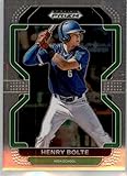 2022 Panini Prizm Draft Picks #56 Henry Bolte RC Rookie High School Baseball Trading Card