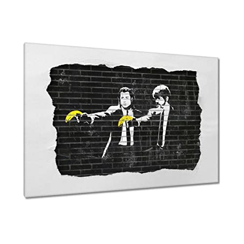 Tableau imprimé sur toile Banane Fiction 120x80 cm pour grand mur