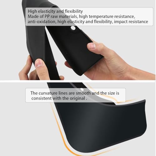 Image of 4PCS Car Mudguards Mud Flaps Splash Guards Mudguards Front and Rear Mudflaps w /Hardware Accessories for Sienna 2018 2019 2020 (Not for SE Type)