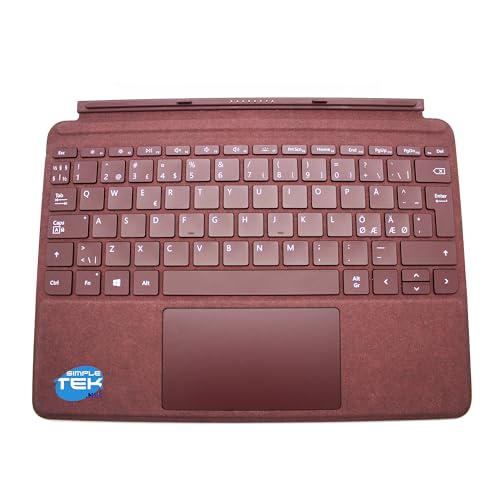 Teclado Surface Go 1 2 3 soluciona problemas de escritura nórdica