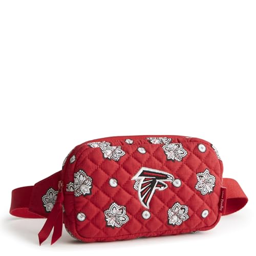 Vera Bradley Womens Cotton NFL Mini Belt Bag (Multiple Teams Available) Blue/Light Blue Bandana with Tennessee Titans One Size