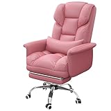 Bürostuhl mit hoher Rückenlehne, PU-Leder, verstellbare Höhe...