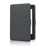 GUKSRASO 保護ケース for Kindle Voyage Ereader（2014） のケース、自動睡眠/ウェイク付きの ファブリック素材で作られています