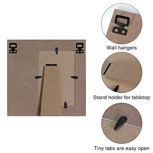 Takfot 4X6 Picture Frame Distressed White, 3 Desk Photo Frames With Heart Shaped Vase For Office Home Decor, Multi Photo Collage Frame For Wall Hanging&Tabletop, Wedding Grandma Mother Mom Gifts #TOP5