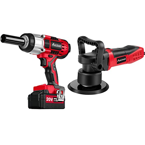 Avid Power Cordless Impact Wrench Bundle With Car Polisher #TOP11