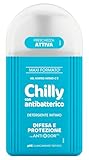Chilly, Detergente Intimo con Antibatterico, Difesa e protezione, con Anti-Odor, Per L'Igi...