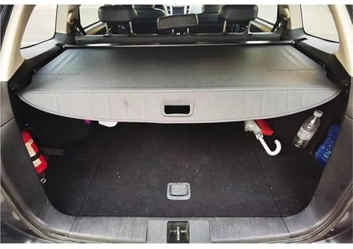 Couverture de coffre pour Subaru Outback 2010-2014 avec panneau de séparation noir - 3