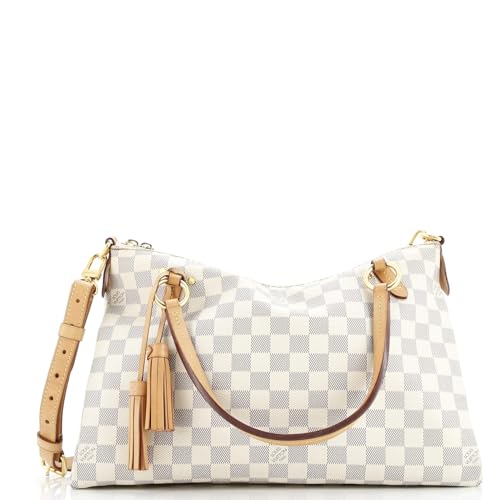 Pre-Loved Lymington Handbag Damier, White