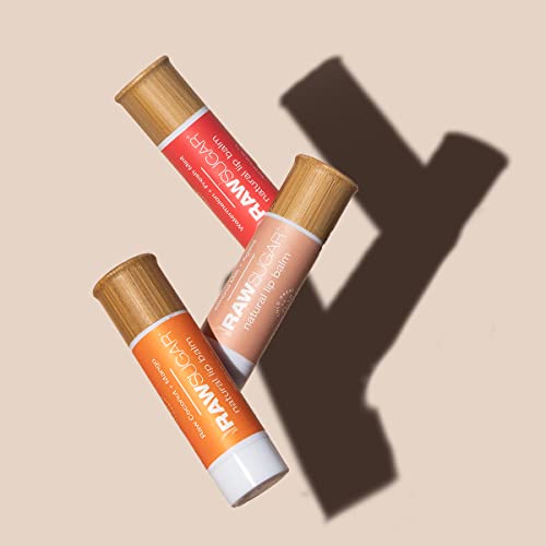 Raw Sugar Lip Love Bundle - Lip Balm Made With Safflower Seed Oil, Beeswax, Shea Butter & Coconut Oil To Restore Dry, Chapped Lips, Clean Ingredients (Pack Of 5) #TOP6