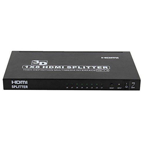 Splitter HDMI One Eighth 4K 1X8 One in Eight Out