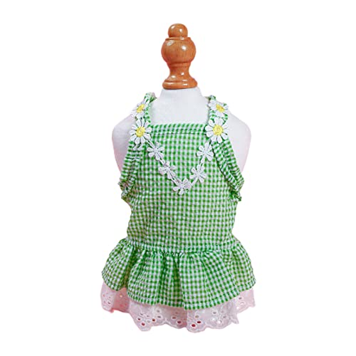 Vestido floral para perro talla L