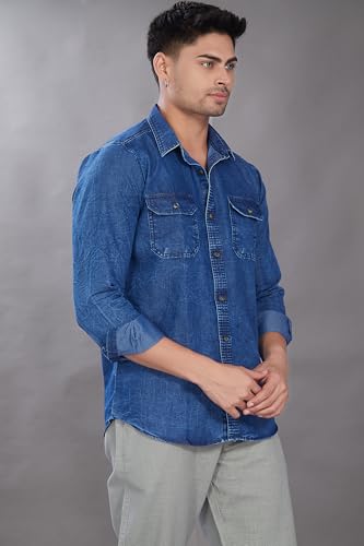 Image of DIVISIVE Men's Slim Fit Cotton Shirt