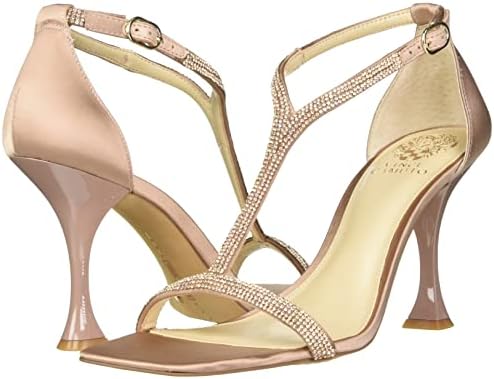 Vince Camuto Women's Footwear Women's Sorthand Heeled Sandal, Rose Gold, 11 | Image 6