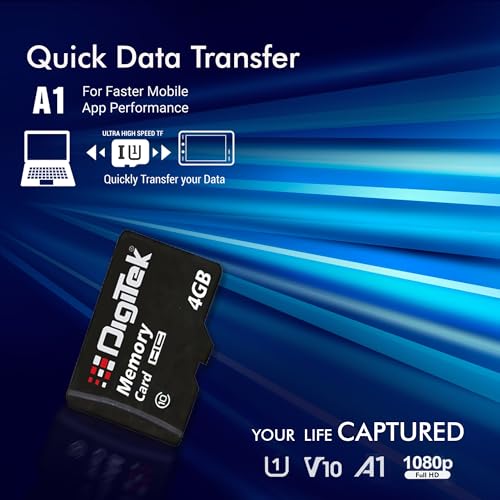 Image of Digitek TF Memory Card 4GB C10