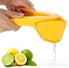 Exprimidor manual de cítricos Lusofie sin semillas, para limones, limas y naranjas 2