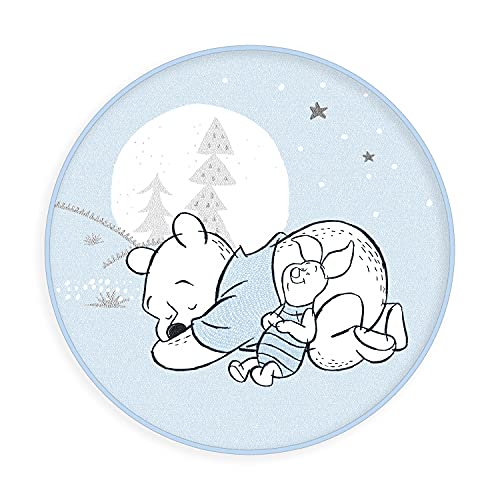 Klaus Herding GmbH Disney's Winnie Puuh Teppich, 90 cm im Durchmesser, 100%...