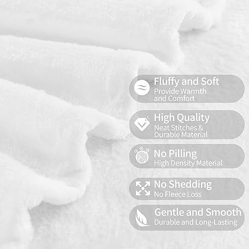 Kilowr DDHG-01 Mermaid Scales Blanket Cute Mermaid Scales Throw Blanket For Couch, Mermaid Gift For Kids Adults, Soft Fuzzy Flannel Blankets For Bed Sofa Chair Mermaid Scales Decor 80X60 Inches thumb #6