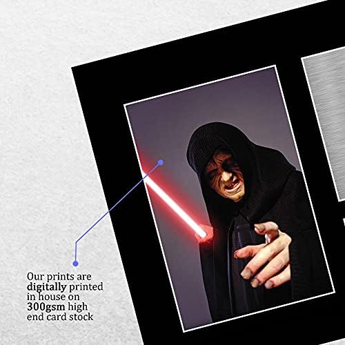 HWC Trading Ian McDiarmid Gift Signed A4 Printed Autograph Star Wars Gifts Palpatine Print Photo Picture Display