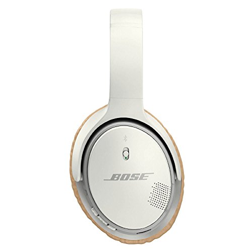Image of Bose 741158-0020 SoundLink Wireless Around-Ear Headphones with Mic (White)