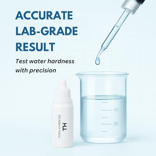 Image of BePure Water Hardness Testing Kit | Total Hardness Test for Homes, Pools, and Aquariums | Includes TH1-TH4 Reagents & Test Tube | 100 Quality Test
