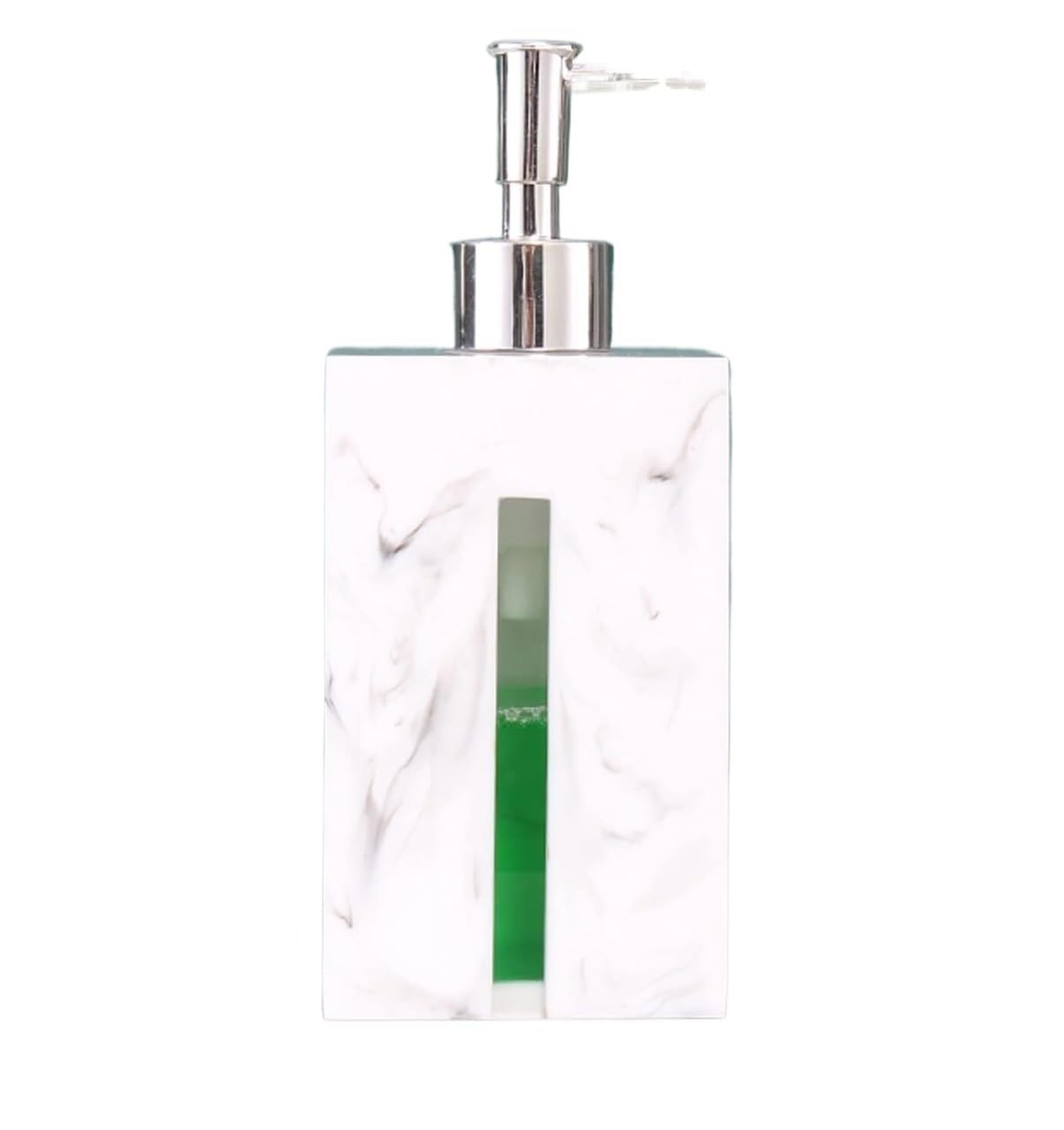 Soap dispenser, Liquid Lotion Bottle for Hotel Beauty Salon Home Bathroom 500ml/17.6oz Kitchen Soap Dispenser(Gold)