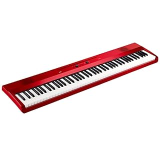 Clavier KORG LIANO – Piano numérique Liano 88 notes, rouge - Les Beatles, Paul McCartney, John Lennon, RIngo Starr, George Harrison