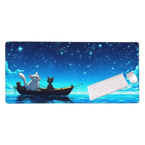 Alfombrilla de ratón 800x400x3 MM, Alfombrilla Ratón XXL...