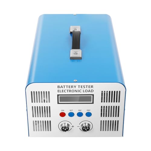 EBC-A40L Battery Capacity Tester, 200W 110V 5V Load High Current Battery Capacity Teste, Electronic Load Tester
