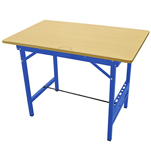 Amazon.co.jp: ワークテーブル ワークベンチ 青 工作台 作業台