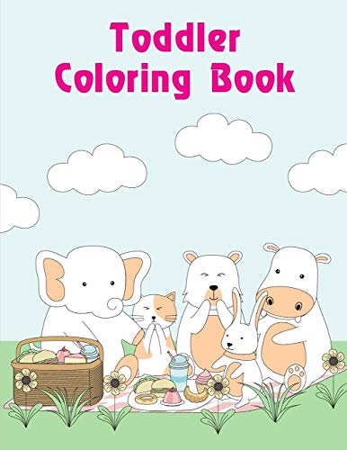 Toddler Coloring Book: coloring books for boys and girls with cute animals, relaxing colouring Pages (Animal Art Therapy)