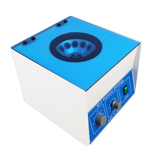 TECHTONGDA Electric Desktop Centrifuge 4000r/min Benchtop Lab Centrifuge 20mlx12 Capacity with 60min Timer