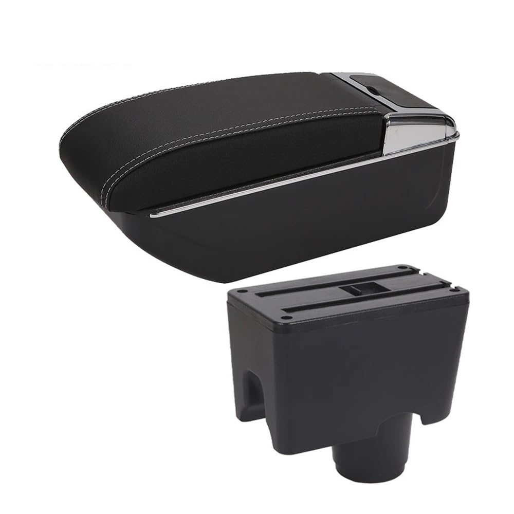 Aierdeyp D3 Black White Nousb Car Armrest Box For Vw For Up Car Armrest Box