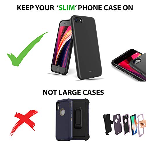 iPhone XR Waterproof Running Armband with Extra Pockets for Keys, Cash and Credit Cards. Phone Arm Holder for Sports, Gym Workouts and Exercise (Small - Large Arms)