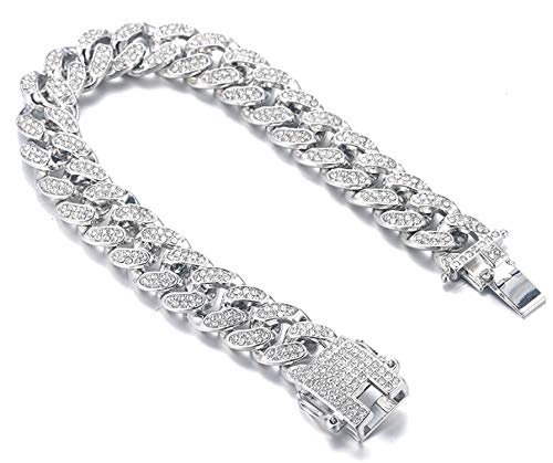 HALUKAKAH Catena d'oro per Uomo,Catena a Cubana da...