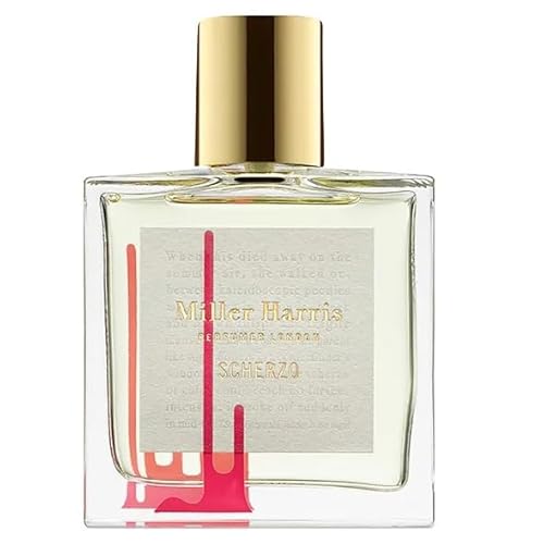 Miller Harris Scherzo Eau de Parfum 50ml – Luxury Floral Oudh Perfume | Sweet Peony & Vanilla Notes