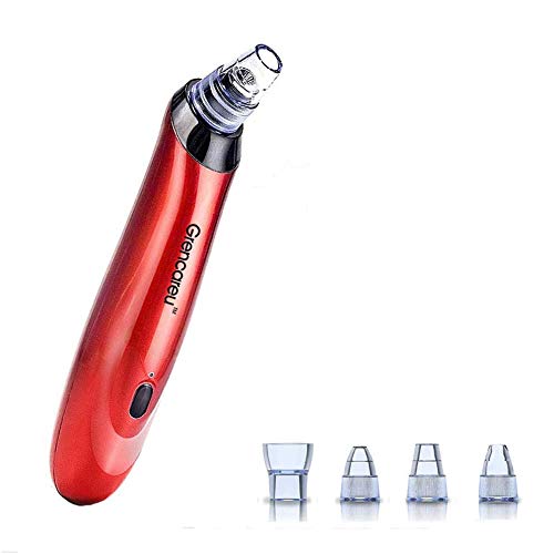Mitesserentferner Sauger, 5 in 1 Mitesser Entferner USB Wiederaufladbare 3 Modi Porensauger Elektrisch Blackhead Remover für Akne, Pickel, Poren, Komedonen.