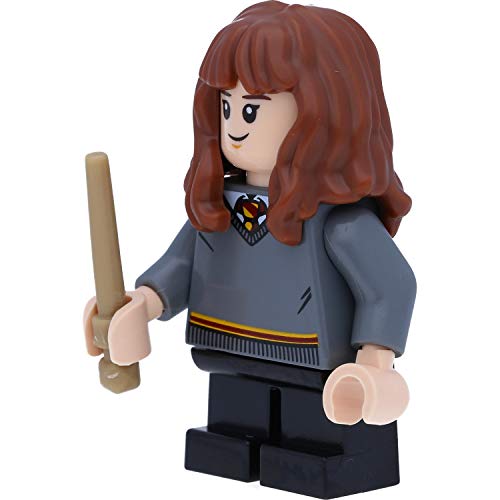LEGO Harry Potter Minifigur Hermine Granger (Kind) und Ron Weasley (Kind) mit Zauberstäben – Bild 5
