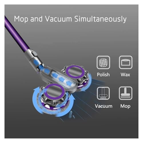 LaiCaiLO 1set, Electric Mop Head Attachment - Compatible With Dyson V7 V8 V11 V10 V15 - Vacuum Cleaner Attachment With Water Tank And 6Pcs Mops(V7/V8/V10/V11+6 rags 1 tank) - Image 4
