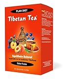 Tibetan Tea Sabor Frutas - Infusión de Hierbas - 84 bolsitas. Té Verde Tibetano, Escaramujo, Laurel, Tila, Lemongras, Ortiga Verde, Hierba Buena