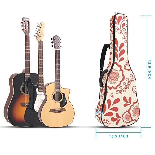 Housse imperméable pour guitare acoustique avec double bandoulière et poche Motif zèbre vert, Multicolore 06, 42.9×16… - Les Beatles, Paul McCartney, John Lennon, RIngo Starr, George Harrison Housse imperméable pour guitare acoustique avec double bandoulière et poche Motif zèbre vert, Multicolore 06, 42.9x16… – Image 6