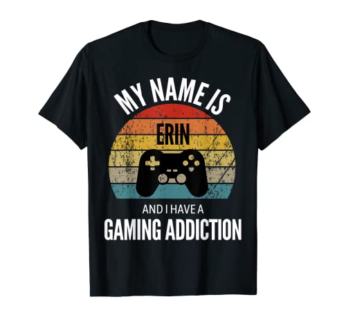 Il mio nome è Erin e ho una dipendenza da gioco Magliett