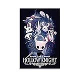 Hitecera Game Anime Poster Hollow Knight Poster Canvas Art Poster and Wall Art Picture Print Modern...