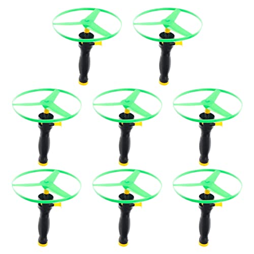 INOOMP 8 Piezas Juguete De Platillo Volador para Niños Disco Volador Gorila del Cielo Placa Voladora De Plástico Juguete Al Aire Juguetes Voladores para Niños El Plastico Pequeña CD