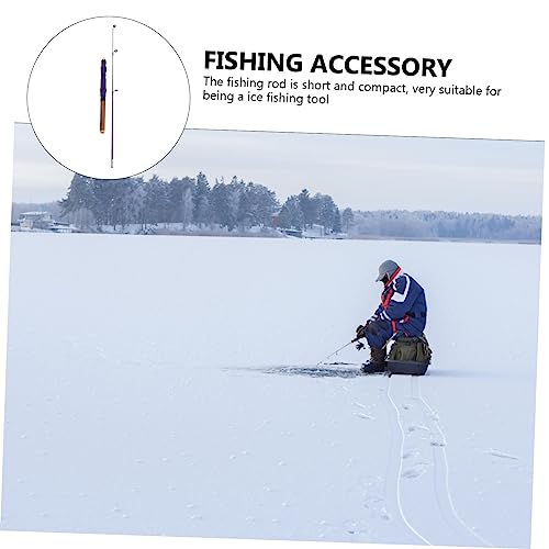 Canne à pêche sur glace compacte pour pêcher facilement sans encombrement - 7