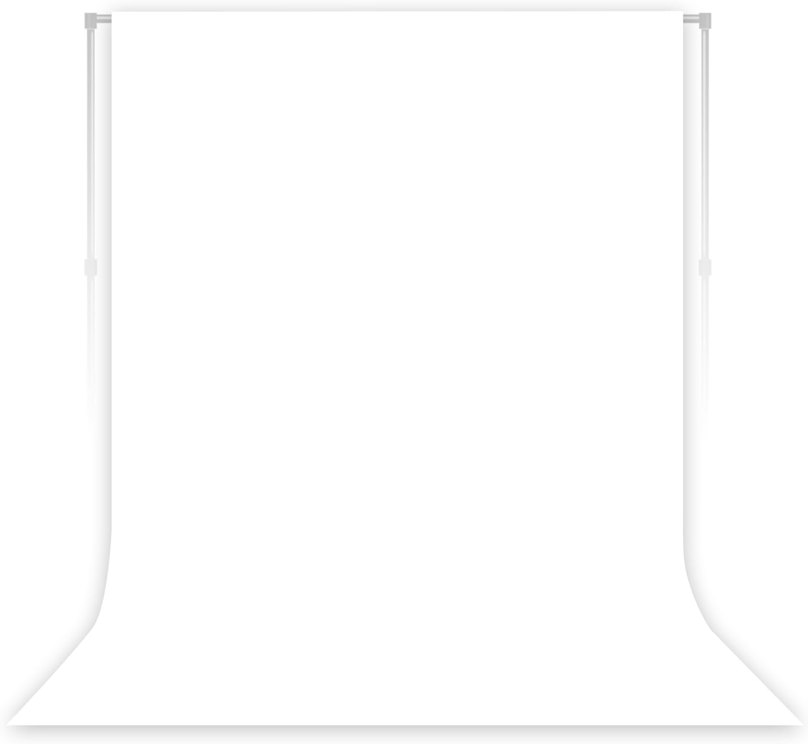 5x7ft Backdrop White Screen Key Soft Pure White Studio Background ID Photo Photography Backdrop Photo Backdrops Customized Studio Photography Backdrop Background Studio Props LY164