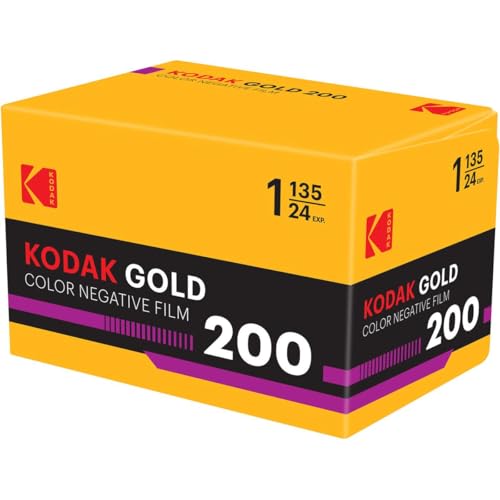 Kodak Gold 200 Color 135 Negative Roll Film, 24 Exposures by KODAK - Used condition - US$17.63