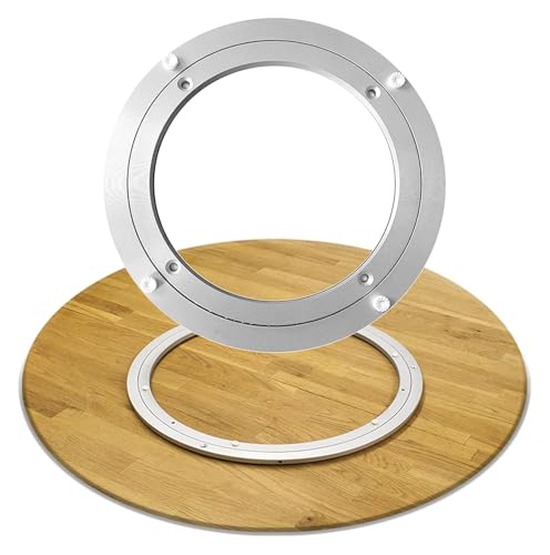 Obrotowa podstawa do stołu jadalnego, Metalowe obrotowe pierścienie gramofonowe(20 inches (500mm))
